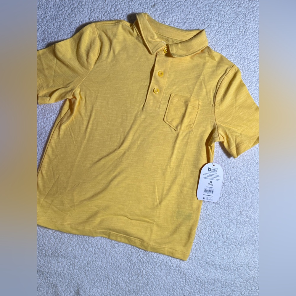 Yellow Polo Shirt